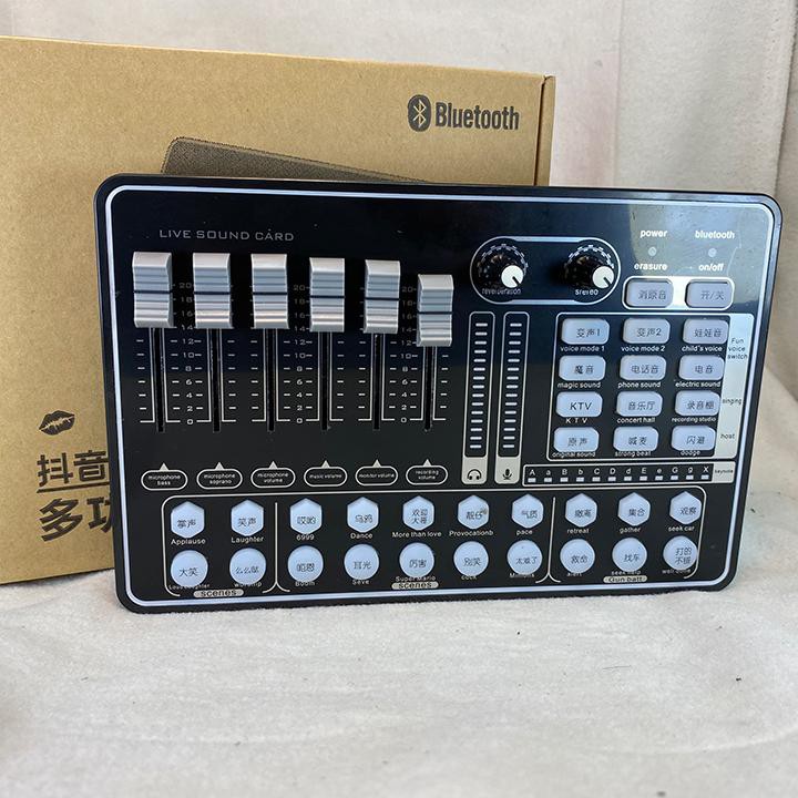 Sound card thu âm Live stream H9 kết nối Bluetooth chất lượng cao