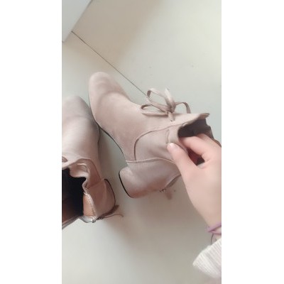 Boosts nhung 5p dây buộc khóa sau