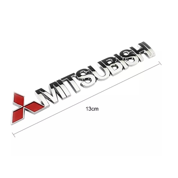 Logo 3d Dán Trang Trí Xe Hơi Mitsubishi