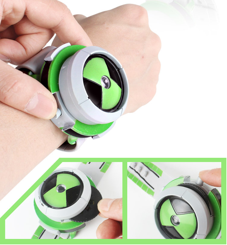 Đồng hồ đồ chơi phong cách Ben10 sáng tạo dành cho bé