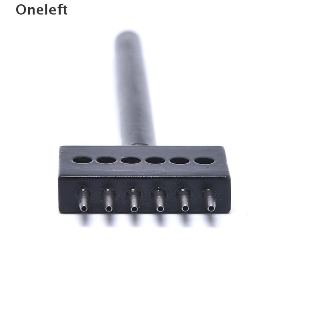 Set 1/3 dụng cụ hỗ trợ đục lỗ tròn 4 / 5 / 6mm chuyên dụng cho đồ da thủ công