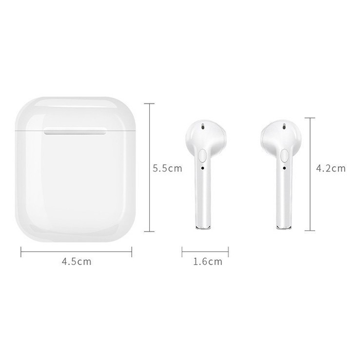 Tai Nghe Bluetooth Không Dây I9S Âm Thanh Cực Hay Dành Cho IOS Hoặc Android.