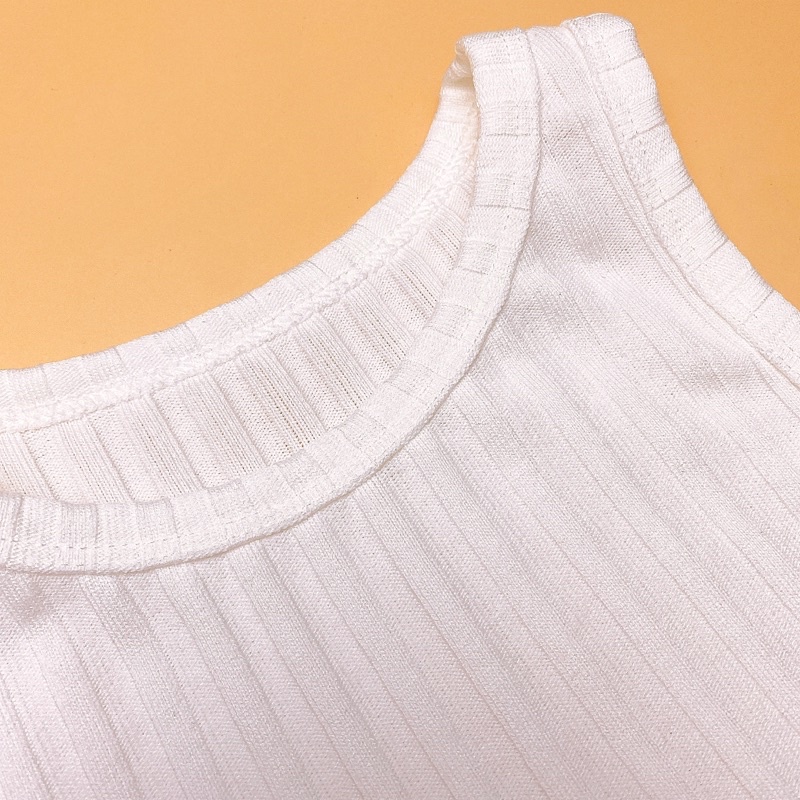 Tank top thun gân August25 từ 20kg-60kg có size cho Mẹ và cả bé