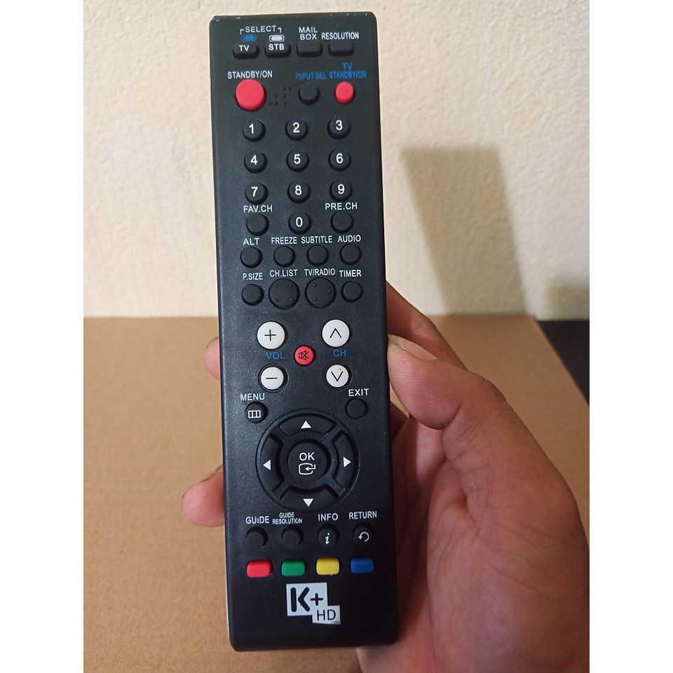 Điều khiển đầu truyền hình K+HD -Hàng chính hãng -Mới 100%