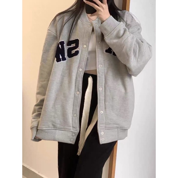 •PRE-ORDER• ÁO KHOÁC BOMBER CHẤT NỈ