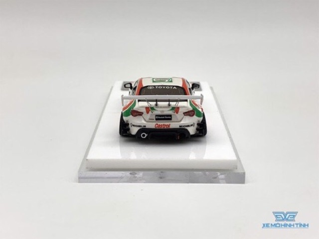 Xe Mô Hình Rocket Bunny V3.5 Castrol Style Limited 499pcs FuelMe 1:64 ( Trắng )