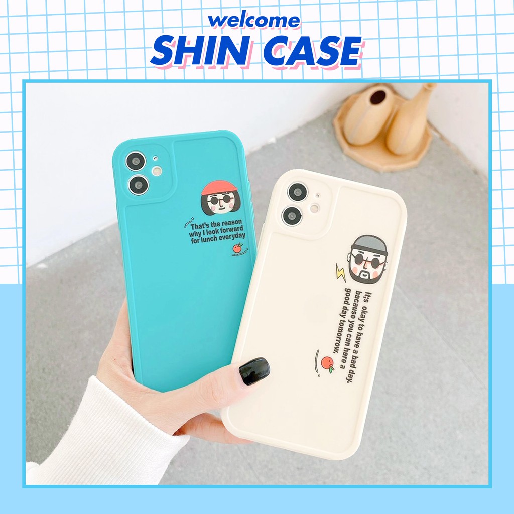 Ốp lưng iphone Happy Day IMD dày dặn viền nổi 5/5s/6/6plus/6s/6splus/7/7plus/8/8plus/x/xr/xs/11/12/pro/max/plus/promax | BigBuy360 - bigbuy360.vn