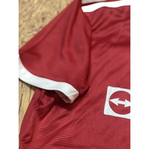 Set bộ quần áo bóng đá hàng thun cho trẻ em clb mu 2021 2022 màu đỏ