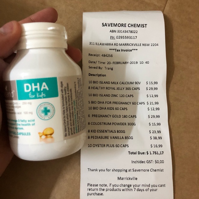 Dha của úc