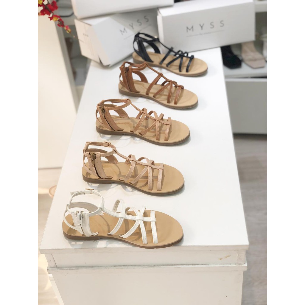 [Mã FATHANG5 giảm 10K đơn 50K] Sandal chiến binh dây kéo Myss - SD100