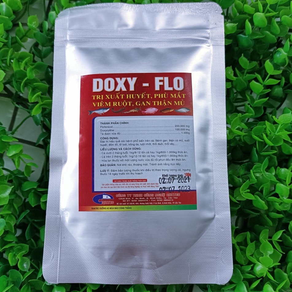 Kháng sinh cho cá Doxy - Flo dùng cho thuỷ sản