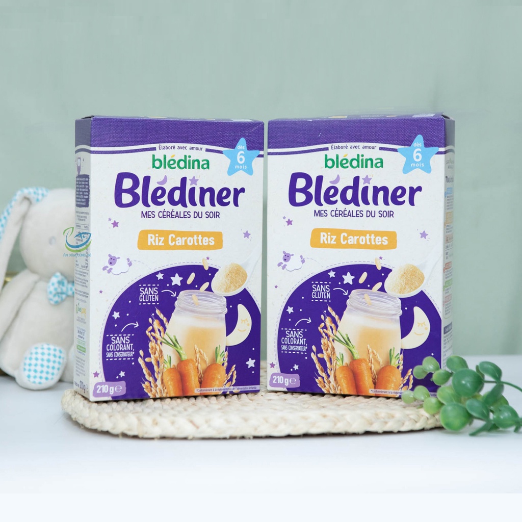 Bột lắc sữa BLEDINA đêm, bột pha sữa công thức cho bé 400G 30410
