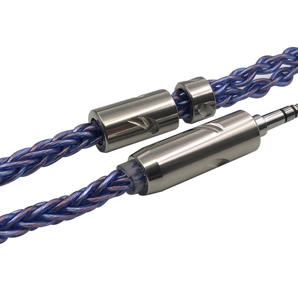 Dây Cáp Nối Tai Nghe 8 Shares 240 Lõi MMCX 2Pin 0.78mm Bằng Đồng Mạ Bạc Cho Kxs Aria EDX PRO ESX AS16 PRO