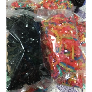 1 lạng chun buộc tóc nhiều màu