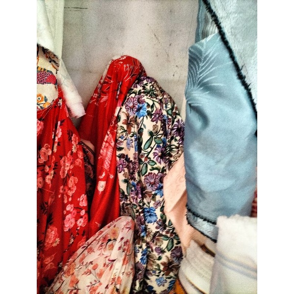 Sale_Áo dài gấm xốp tăm in hoa_có bigsize