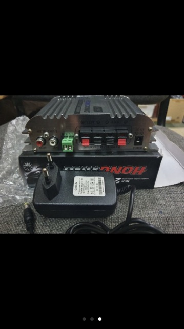 Ampli mini 300w Hongxing HX168 kèm nguồn