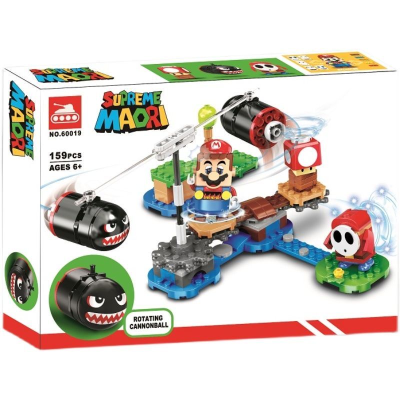 Đồ Chơi Lắp Ráp Lego Xe Tăng Phantom Ninja Super Mario Cho Bé