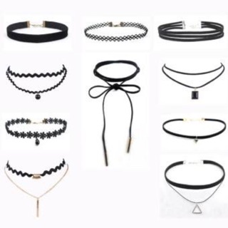 Vòng cổ choker set 12c