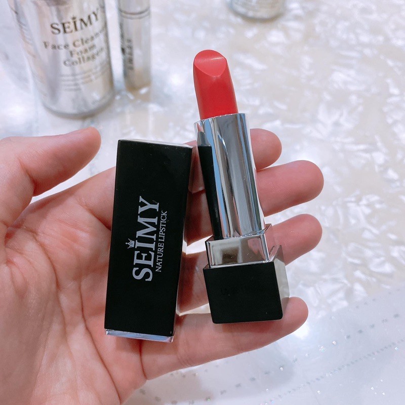 [CHÍNH HÃNG] Son lì thiên nhiên không chì Seimy - Nature Lipstick sử dụng được cho bà bầu - son thỏi dưỡng môi | BigBuy360 - bigbuy360.vn