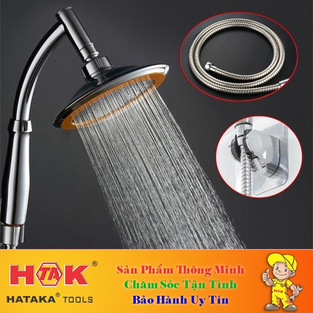 Bộ Vòi Tắm HOA SEN 9030 Tăng Áp Lực Nước (Hộp Trắng) - Chọn Thêm Dây Và Giá Treo Vòi