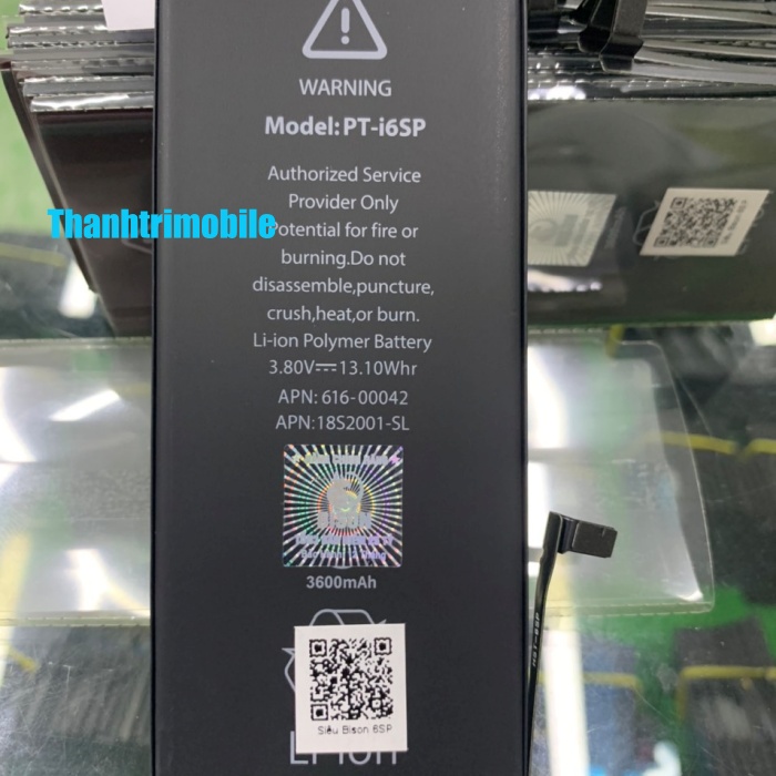 Pin 6s Plus Bison dung lượng cao 3600mAh