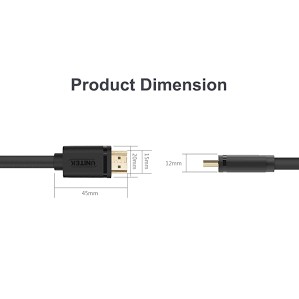 Cáp HDMI 30m Unitek Y-C171 IC Khuyếch đại -Hỗ trợ chuẩn 3D, 4K*2K - Hàng Chính hãng bảo hành 12 tháng