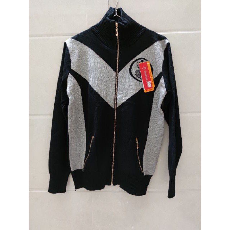 Áo khoác len dây kéo