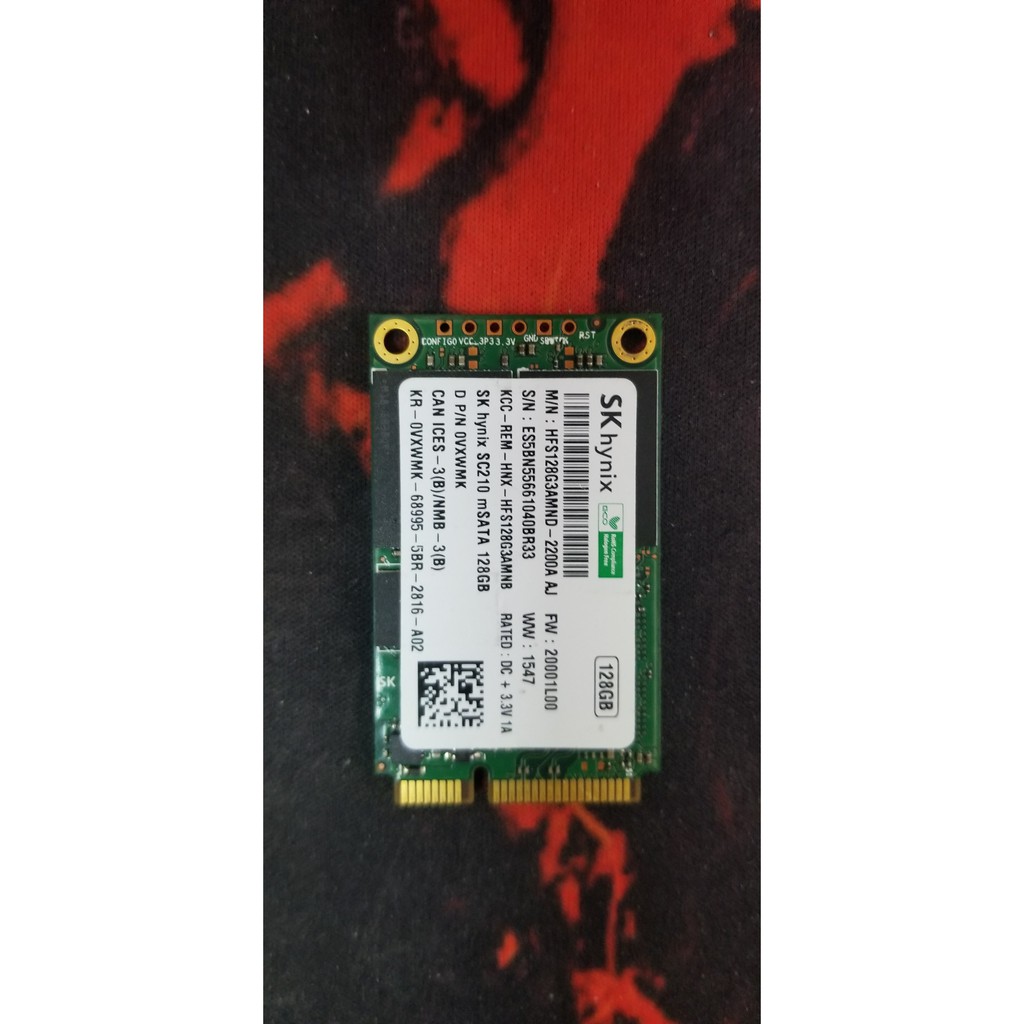 Ổ cứng SSD Msata 128GB/256GB Hynix\Sandisk