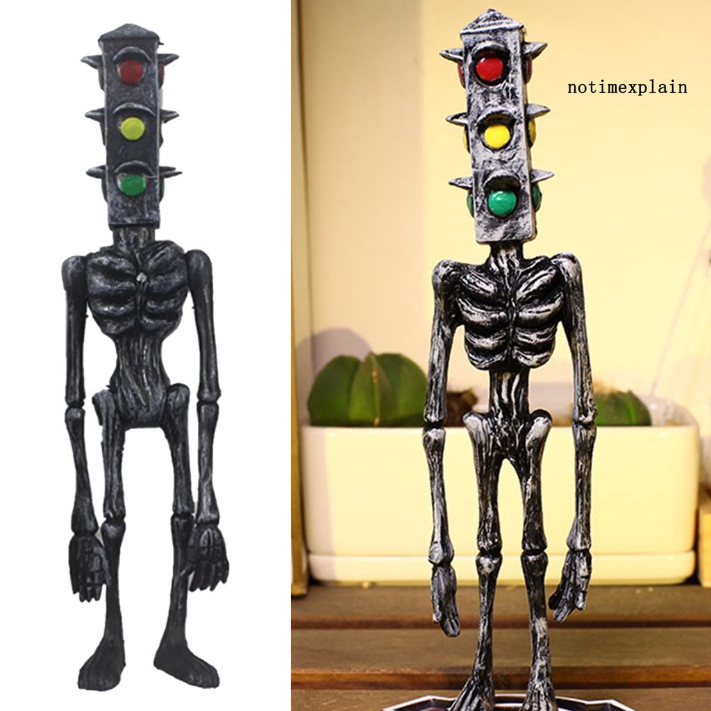 Set 4 mô hình nhân vật đầu siren có hiệu ứng đèn độc đáo