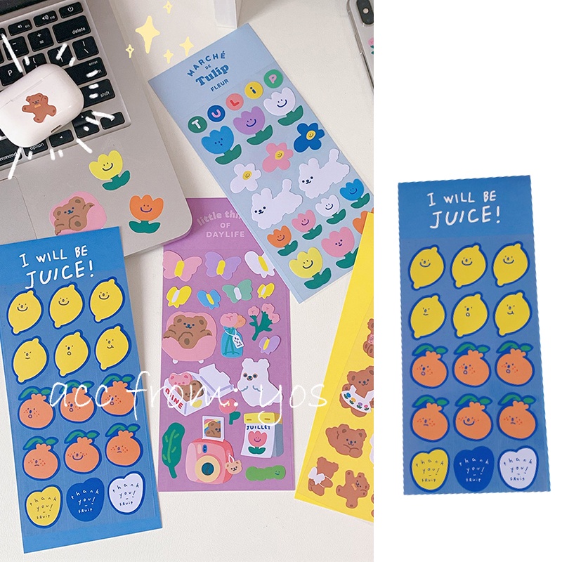 Set hình dán mini xinh xắn tiện lợi
