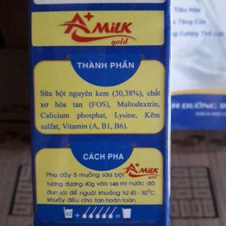 SỮA BỘT DINH DƯỠNG ĐẶC BIỆT A+ MILK GOLD