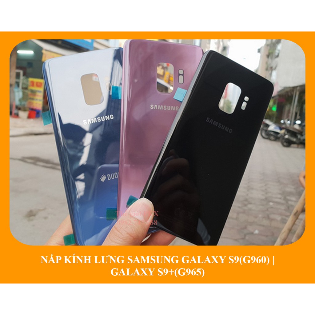 Nắp lưng thay thế Samsung Galaxy S9 G960 | Galaxy S9+ G965 chính hãng