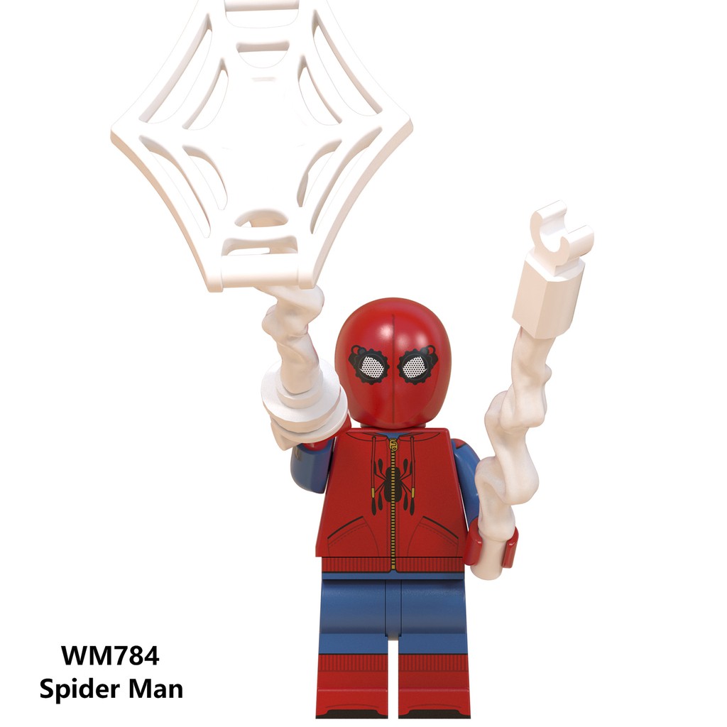 Minifigures Các Mẫu Nhân Vật Trong Spiderman Far From Home Mysterio WM6071 - Lắp Ráp Mini DC Marvel