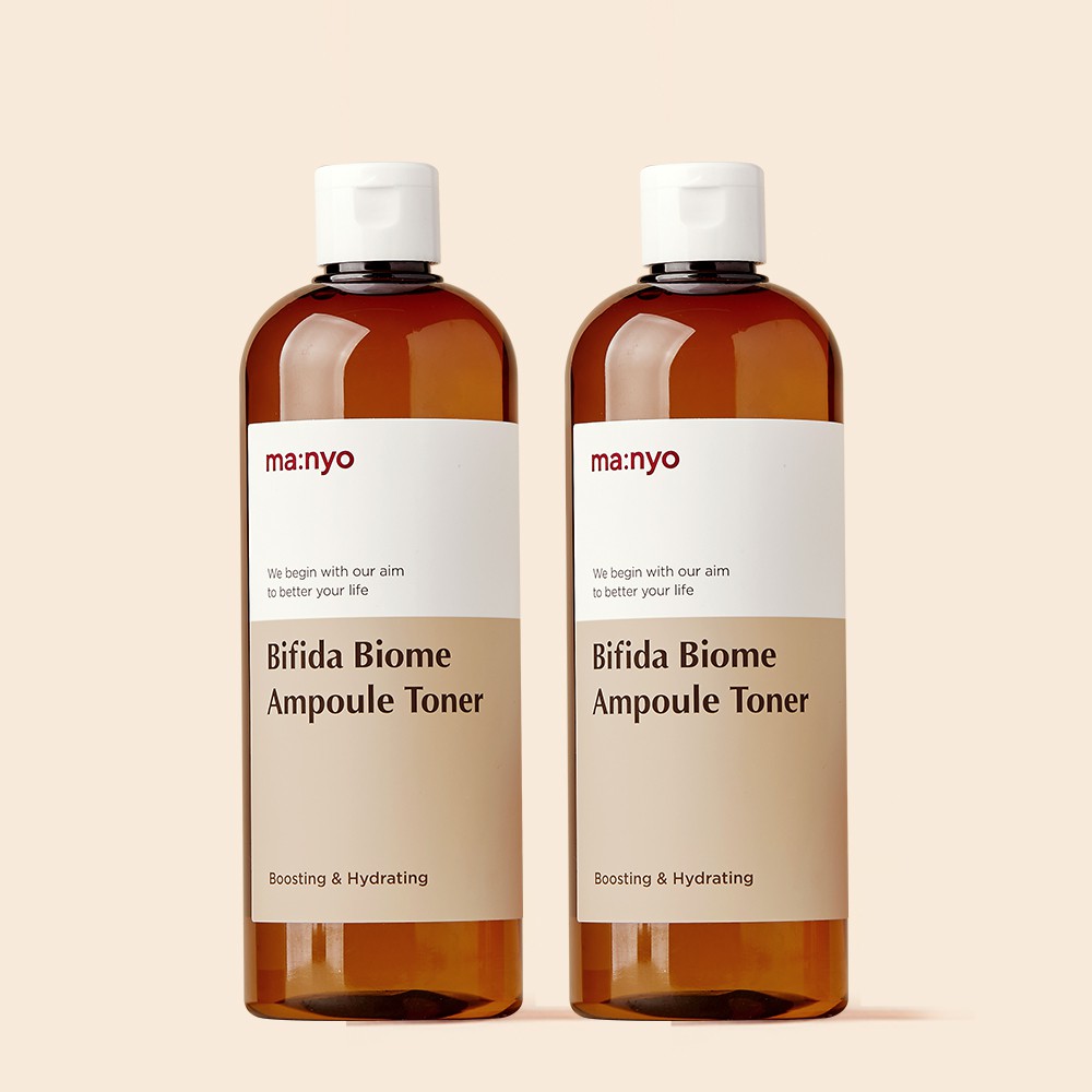 Nước Hoa Hồng Manyo Bifida Biome Ampoule Toner 400ml