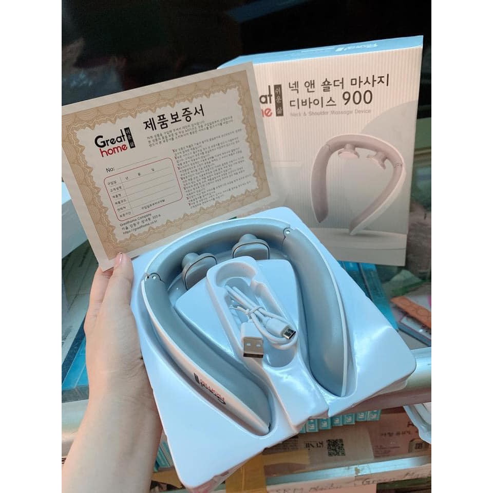 GREATHOME máy massage vai cổ Neck &amp; Shoulder Massage Device