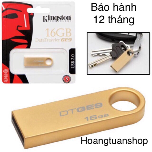 [Freeship toàn quốc từ 50k] Usb kingston 16G (bảo hành 12 tháng) | BigBuy360 - bigbuy360.vn