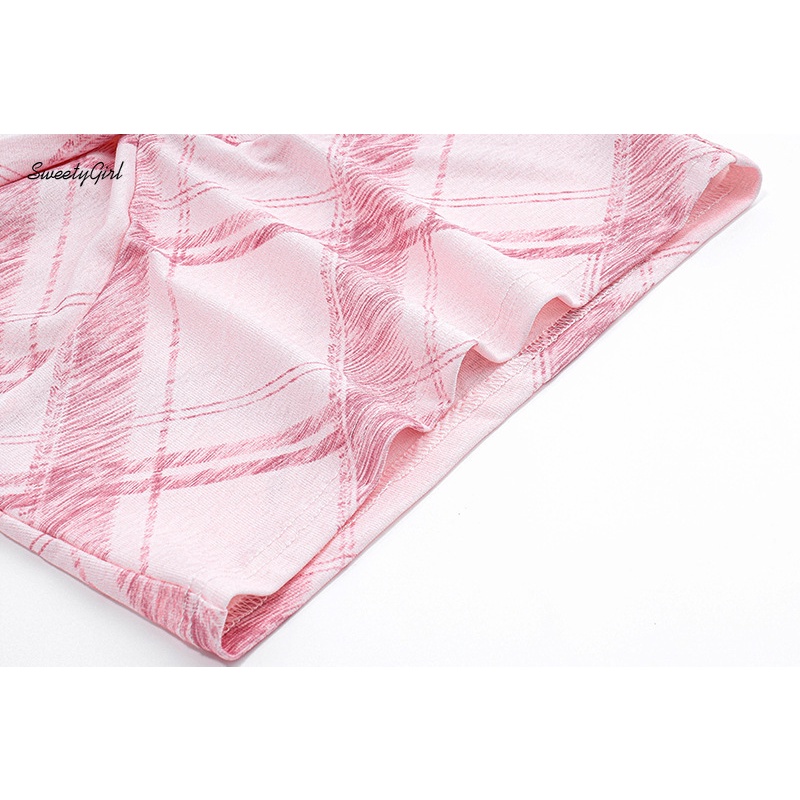 Áo Thun Tay Ngắn Cổ Chữ V Có Túi In Họa Tiết Dễ Thương Dành Cho Nữ 2022