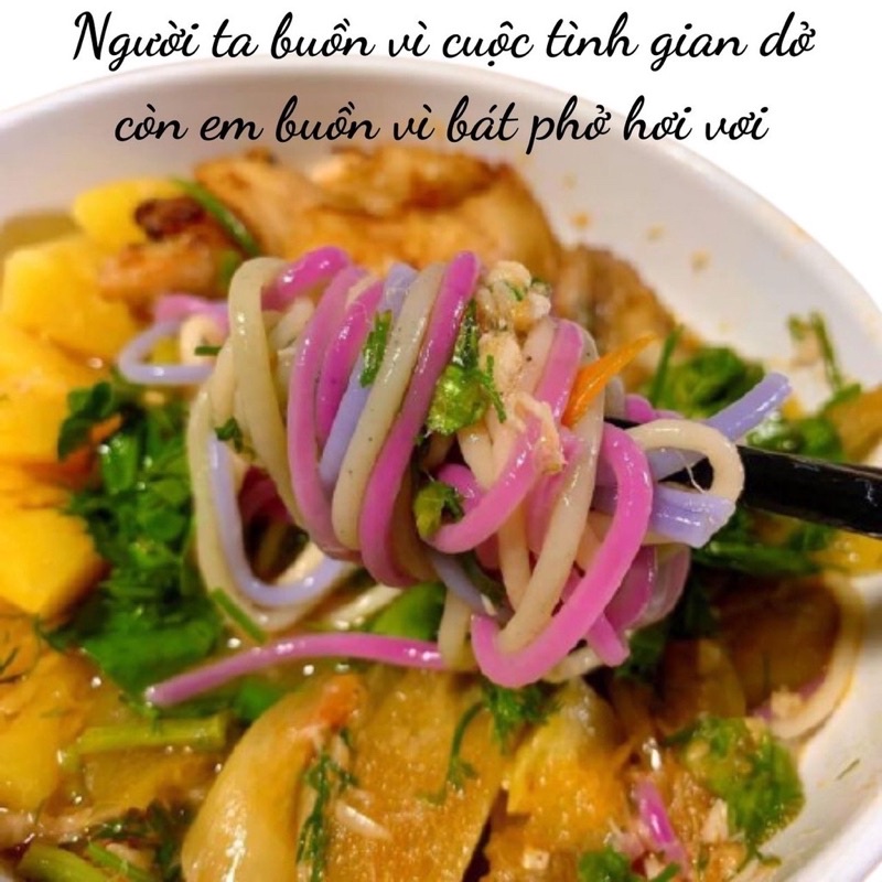Bún rau củ Nguyên Minh vị tổng hợp 300g - Bún ngon sạch cho bé và cả nhà