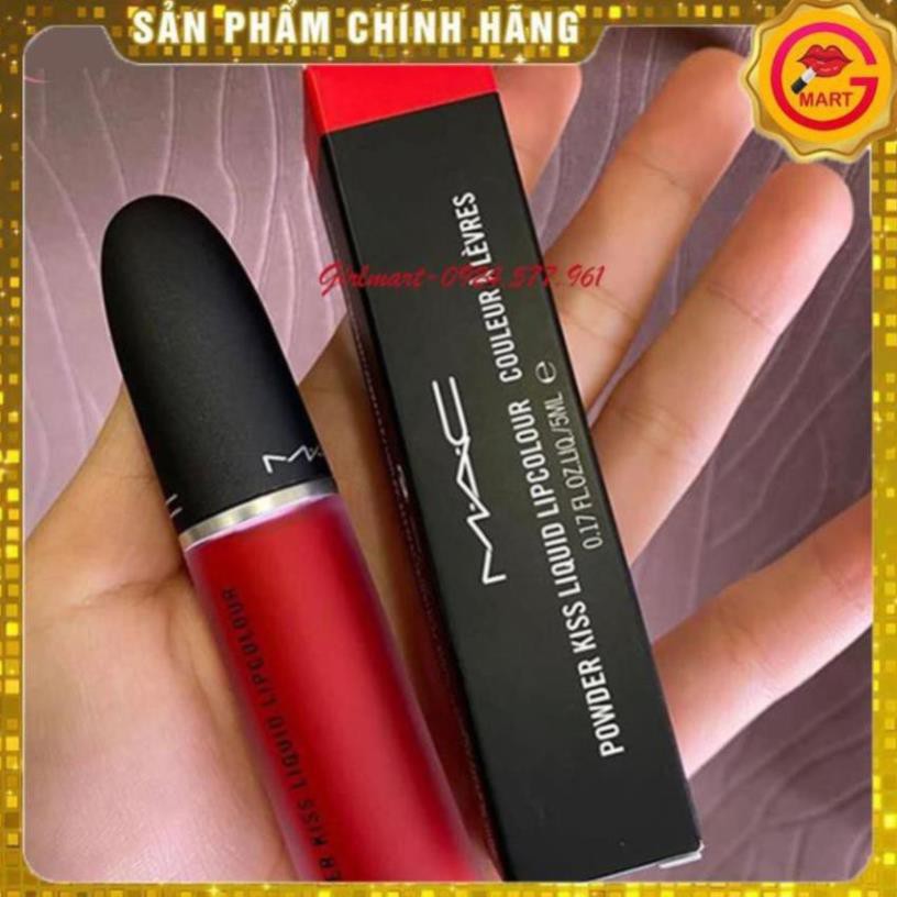 Kem Mac  Màu 987 M-A-Csmash - Tone Đỏ Tươi