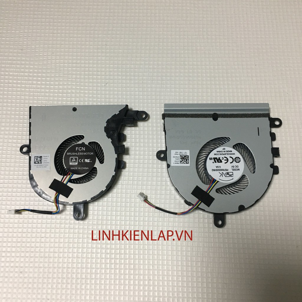 Quạt tản nhiệt laptop dell inspiron vostro 15 5000 5570 3580 3590 3593 e3590 cpu fan