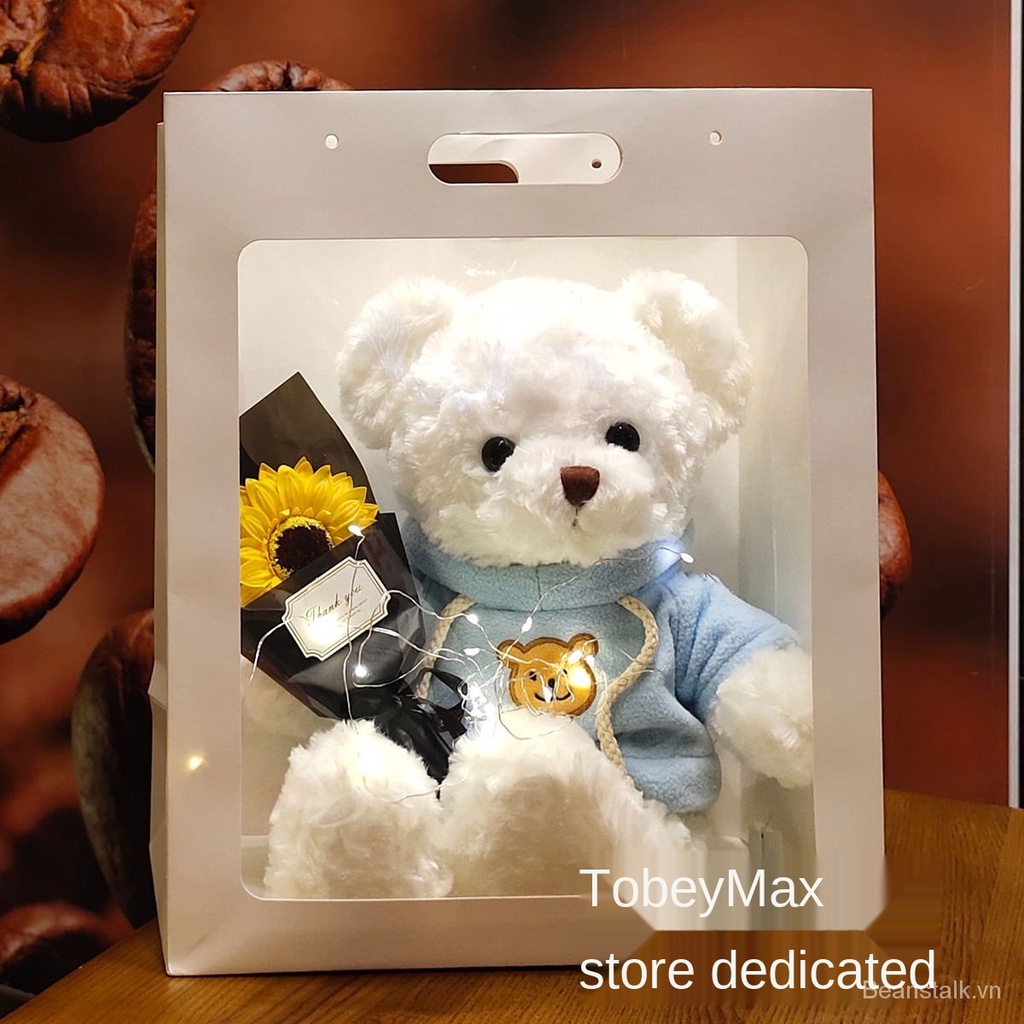 Gấu Teddy nhồi bông dễ thương dùng làm quà tặng sinh nhật cho bạn gái FB4B