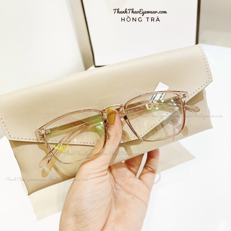 [Hàng Loại 1]  Gọng Kính Giả Cận Dẻo Vuông Phối Kim Loại Nam Nữ Thời Trang Hàn Quốc - ThanhThaoEyewear | BigBuy360 - bigbuy360.vn