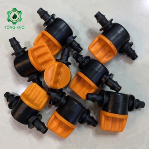 Van khoá ống mềm 6mm điều chỉnh nước cho tưới cây - Tổng kho kim khí điện nước