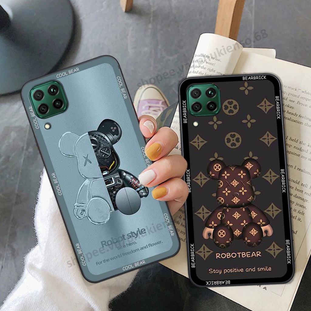 Ốp lưng điện thoại Huawei Nova 7i in hình gấu bear, kaws, doremon thời trang, ốp lưng cao cấp chất lượng