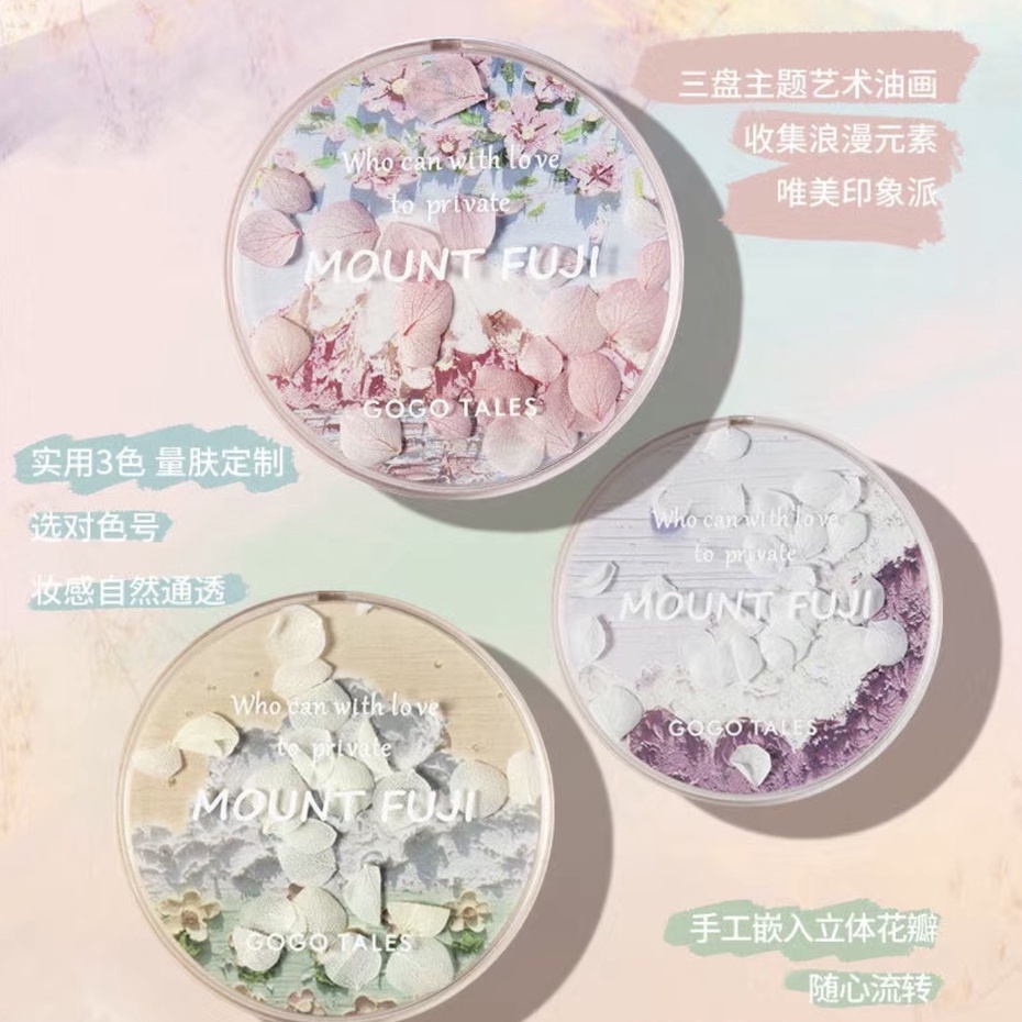 Phấn Phủ Dạng Bột Gogotales Lâu Trôi Kiềm Dầu Che Khuyết Điểm Không Dễ Phai