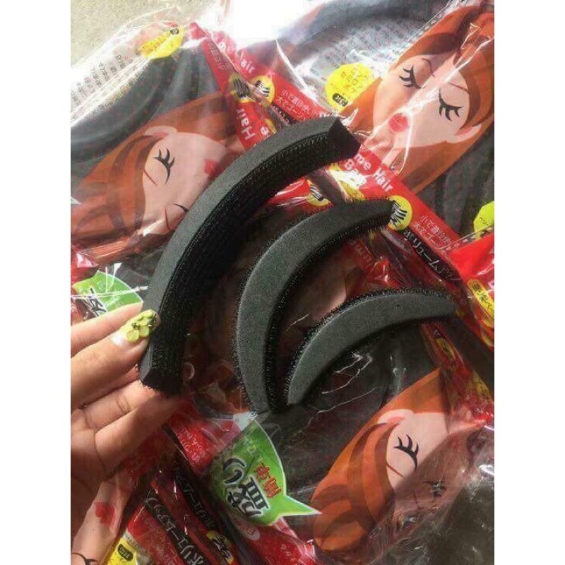 Set 3 cái Kẹp Phồng tóc mái Hàn Quốc cho bạn gái
