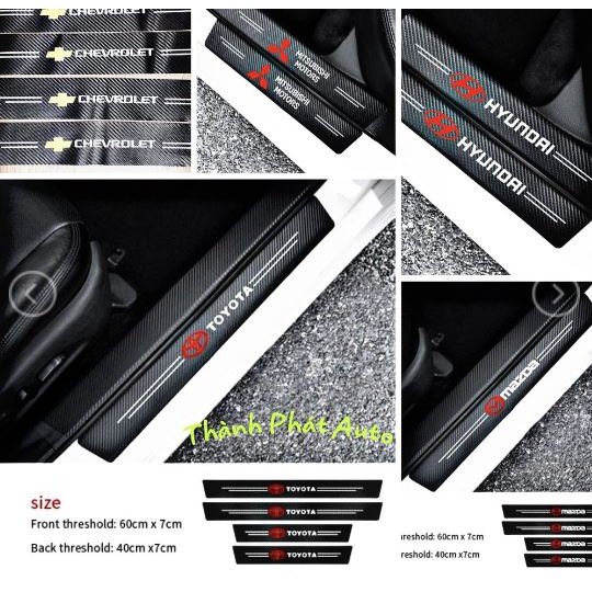 SẢ SALES BỘ 9 MIẾNG CACBON AIR FIBER LOGO HÃNG XE