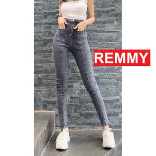 QUẦN JEAN NỮ LƯNG CAO 4 TÚI ĐẮP CAO CẤP CO GIÃN HÀN QUỐC KJ1659 REMMYSHOP