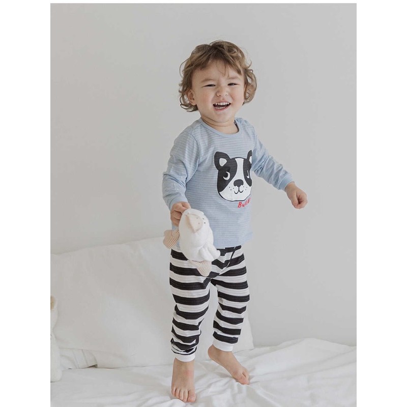 Bộ dài tay cotton giấy Organic Hãng Cordi-i Hàn Quốc