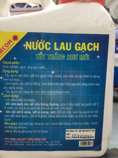 NƯỚC LAU GẠCH ĐA NĂNG